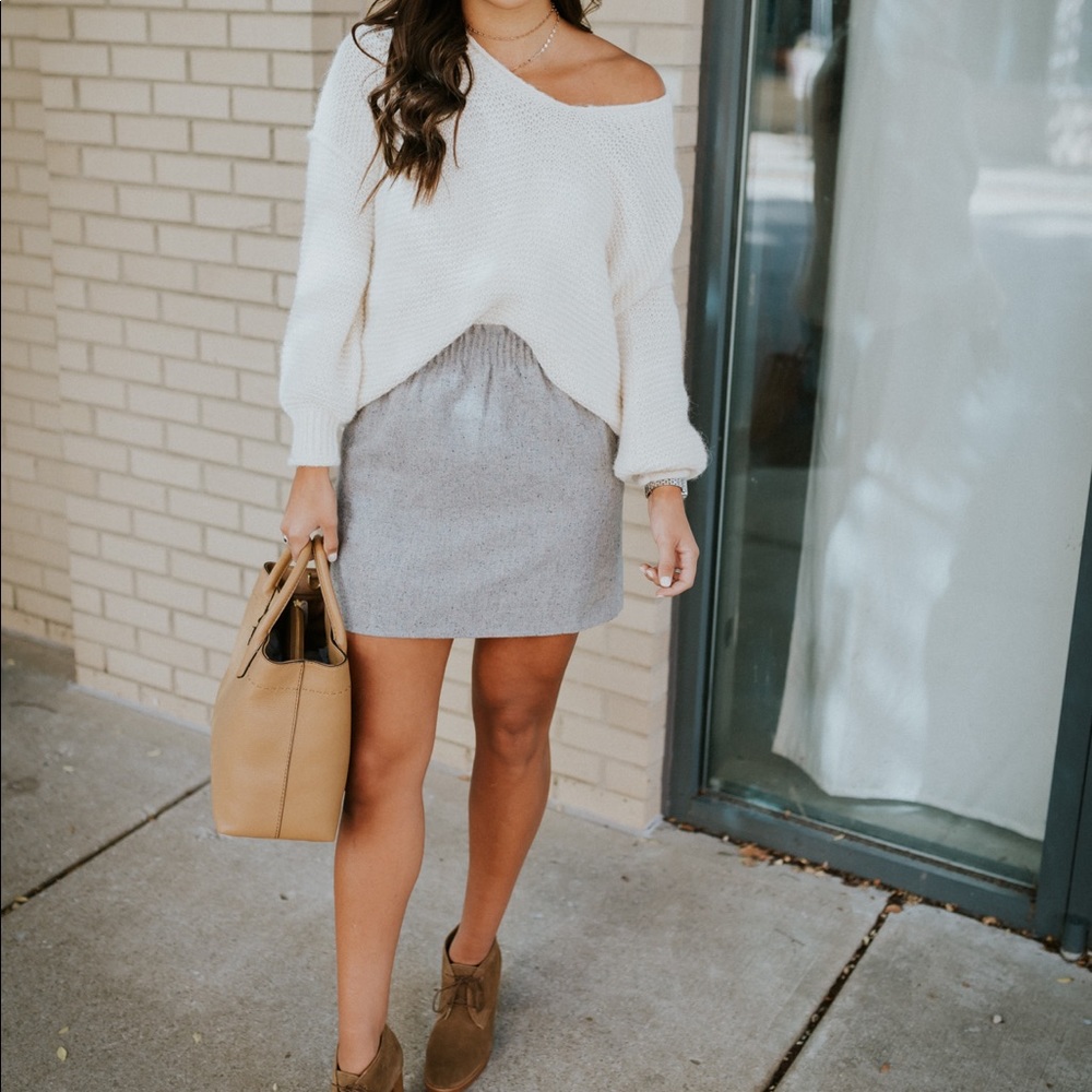 J Crew wool skirt